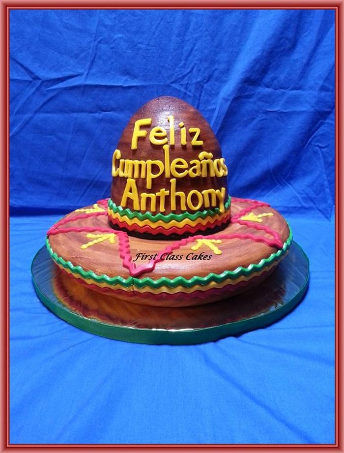 Mexican Sombrero Hat Cake