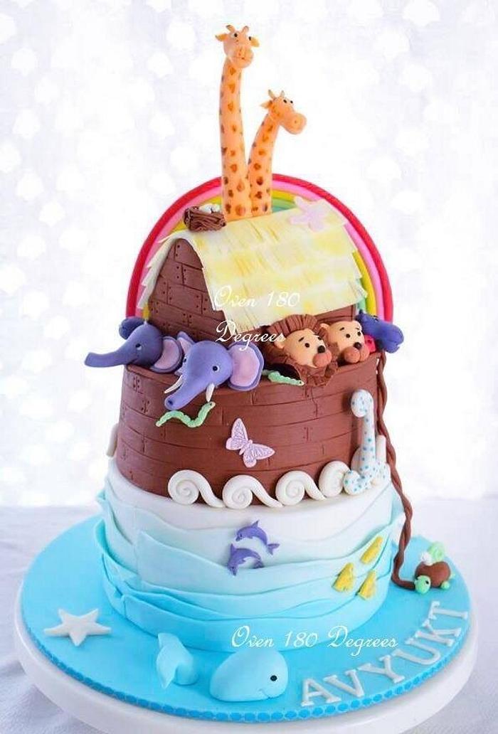 Noah's arc cake