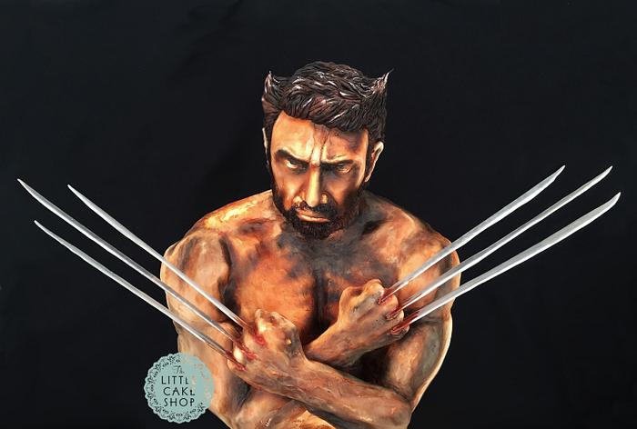 Wolverine cake for Cake Con Collab