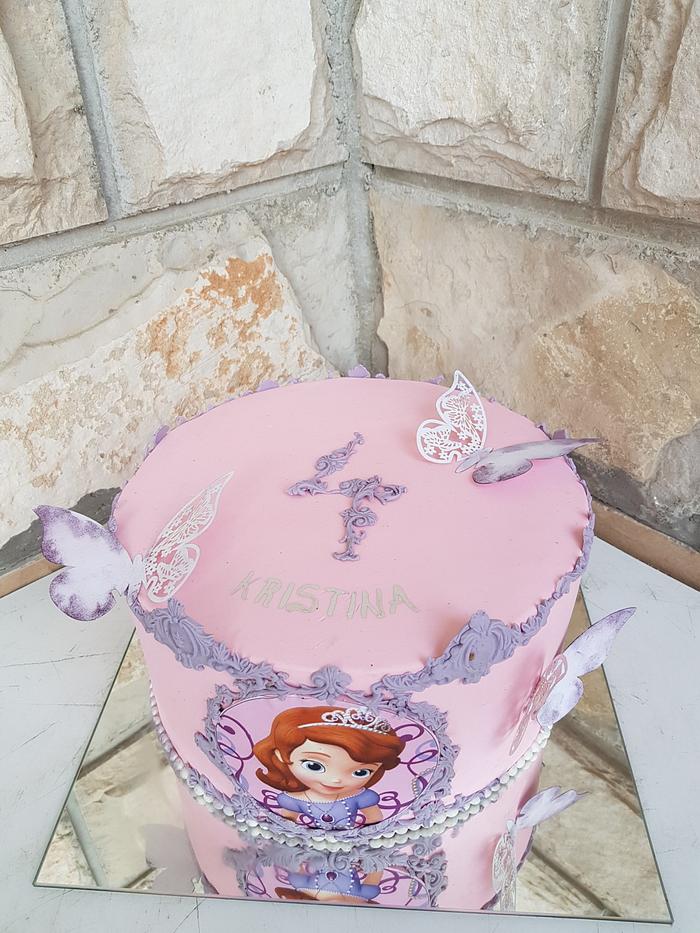 Princess Sofia cake
