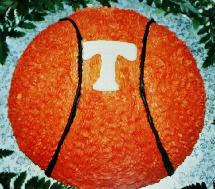 Buttercream Basketball Grooms cake