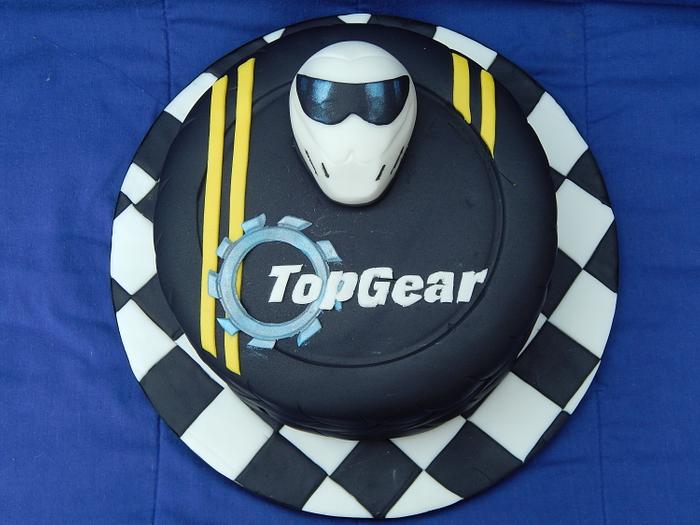 Tyre Topgear cake