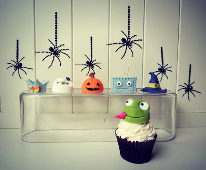 Halloween Costume Cupcake Toppers