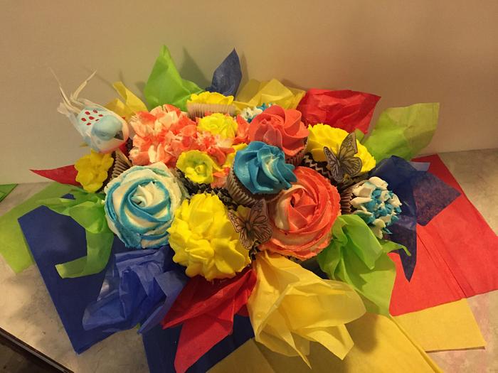 Cupcake bouquet 