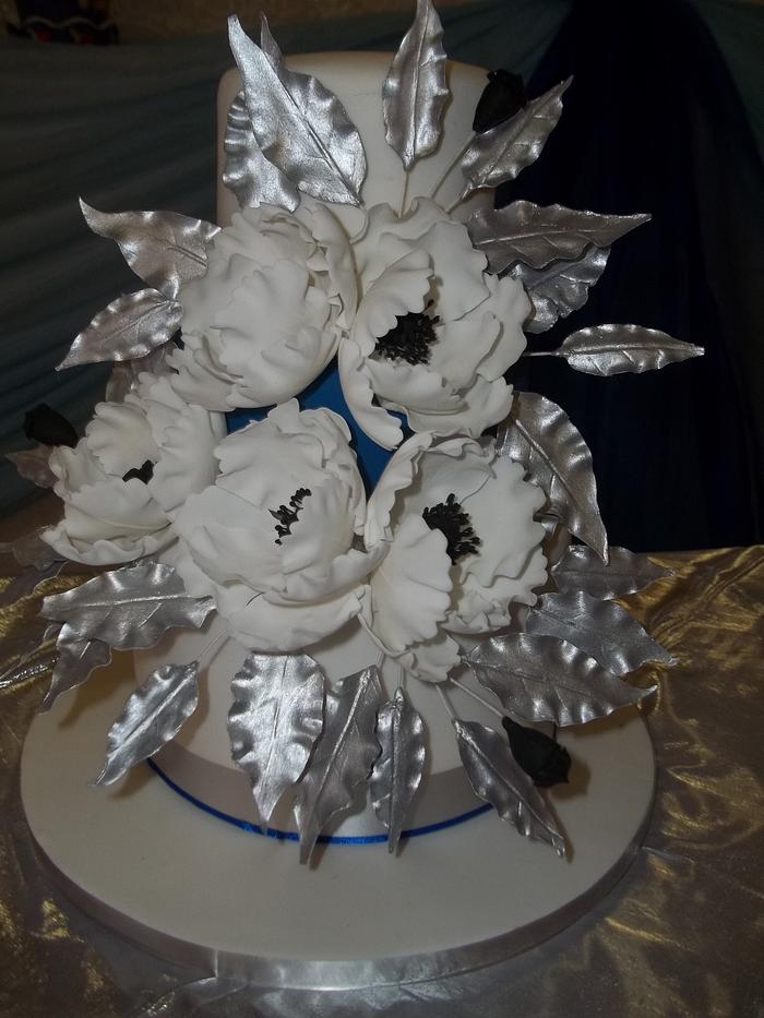 Fantasy Flower wedding cake