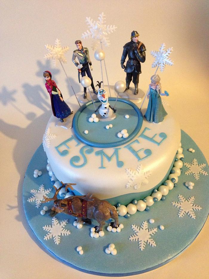 "Frozen" cake :-(