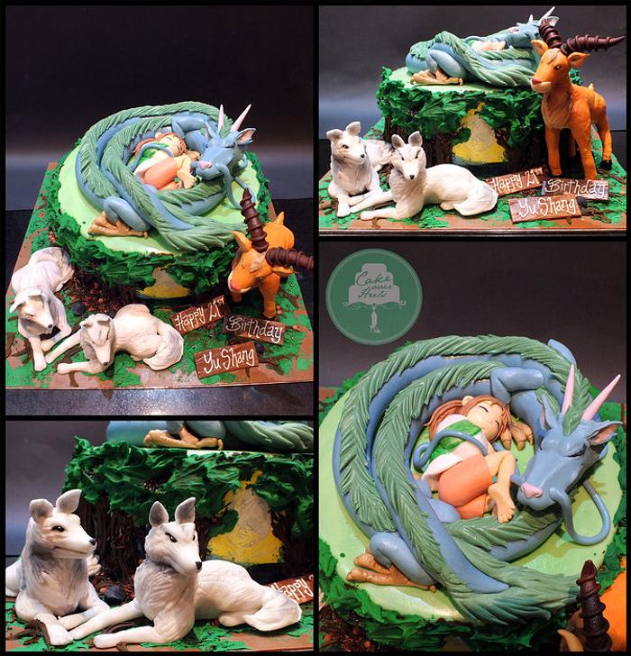 Ghibli Cake