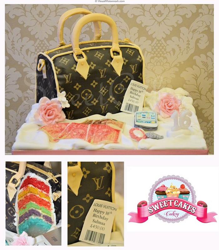 Louis Vuitton Handbag Cake