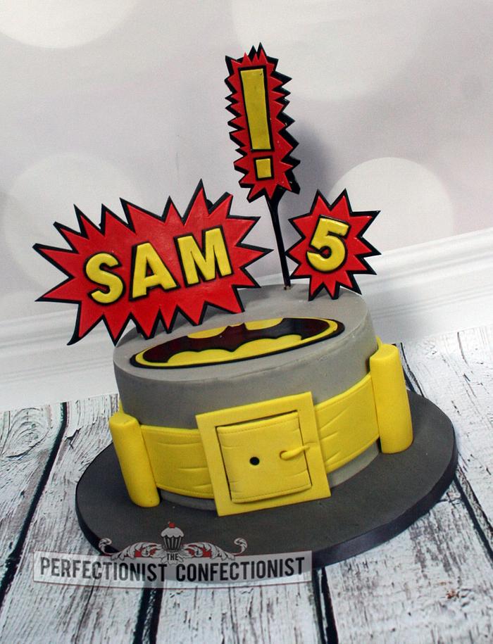 Sam - Batman Birthday Cake 