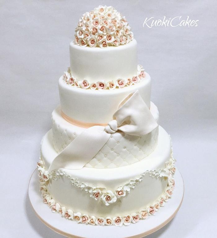 Romantic Wedding cake 