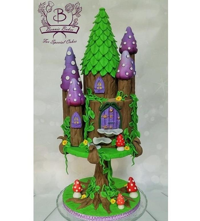 Fairy tree cake