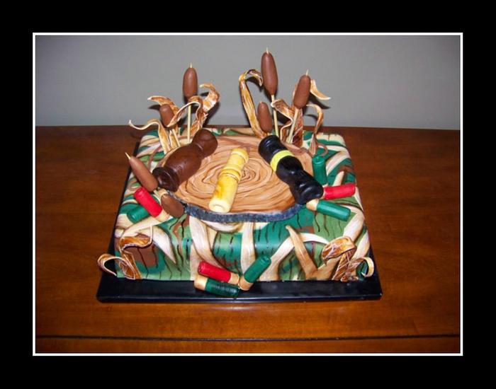 Duck hunters cake