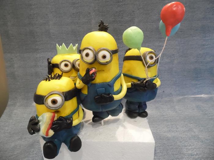 Where's the party at ... minion cake toppers
