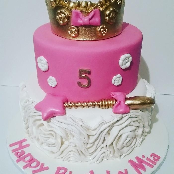 Lovely little princess cake..
