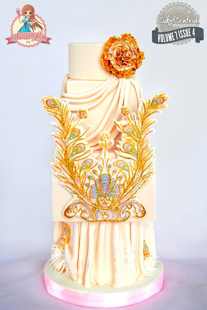 Guo Pei Dress Cake - Cake Central Magazine Fashion Issue 