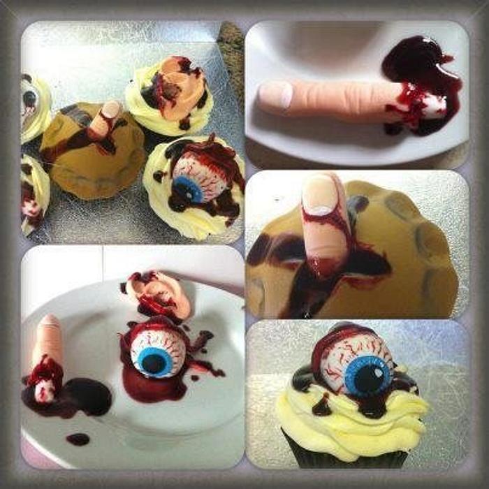 Anatomy cupcakes