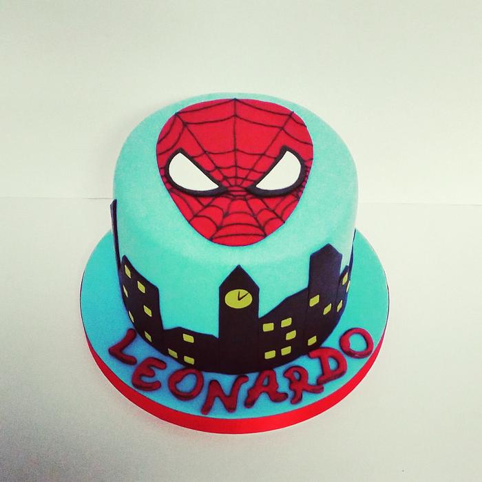 SPIDERMAN CAKE!!!