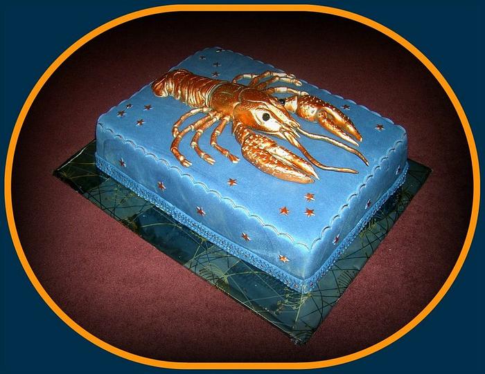 Crayfish cake