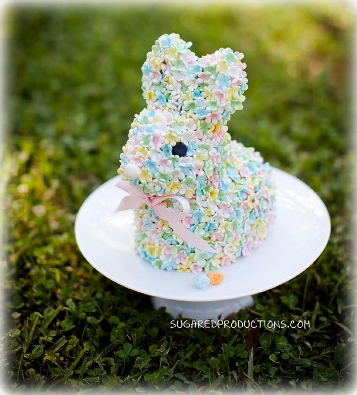 Spring Time Bunny Cake 
