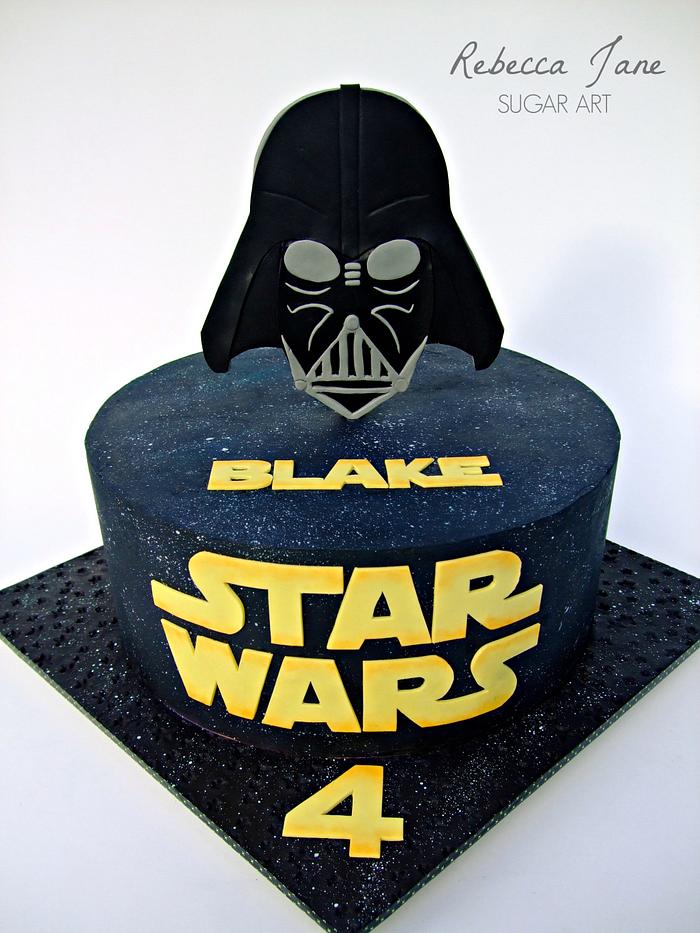 Star Wars Darth Vader Cake