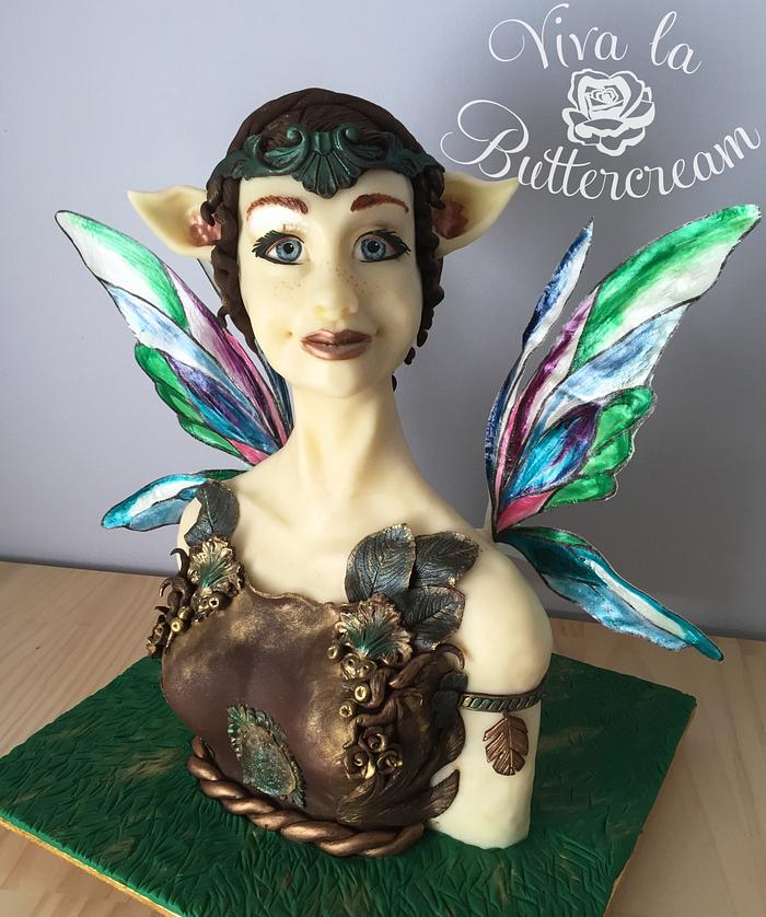 Celtic Fairy Bust