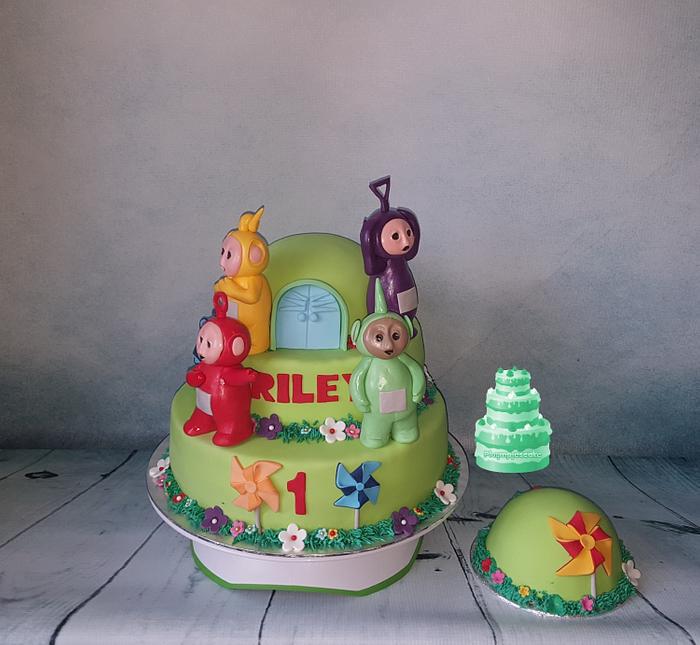 Teletubbies Decorated Cake By Pluympjescake CakesDecor
