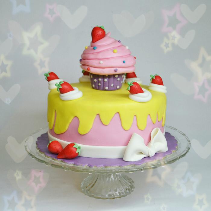  Cupcake cake