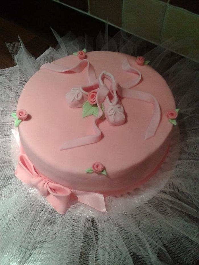 ballet tutu cake