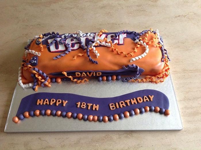 Double Decker Bar Cake