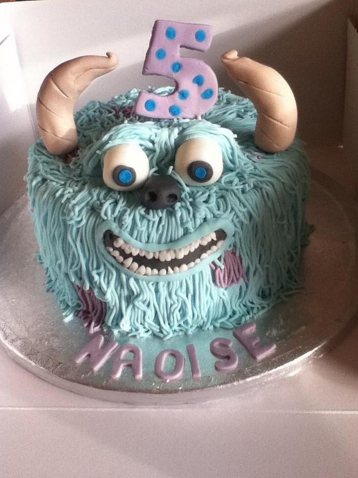 Sully Monster Cake