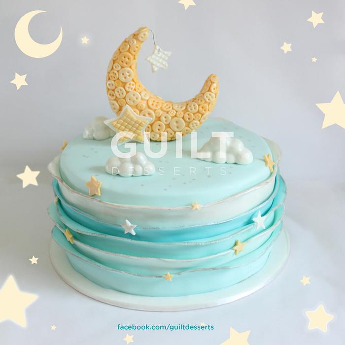 Pink Moon And Stars Cake | Birthday Cake for Kids – Liliyum Patisserie &  Cafe