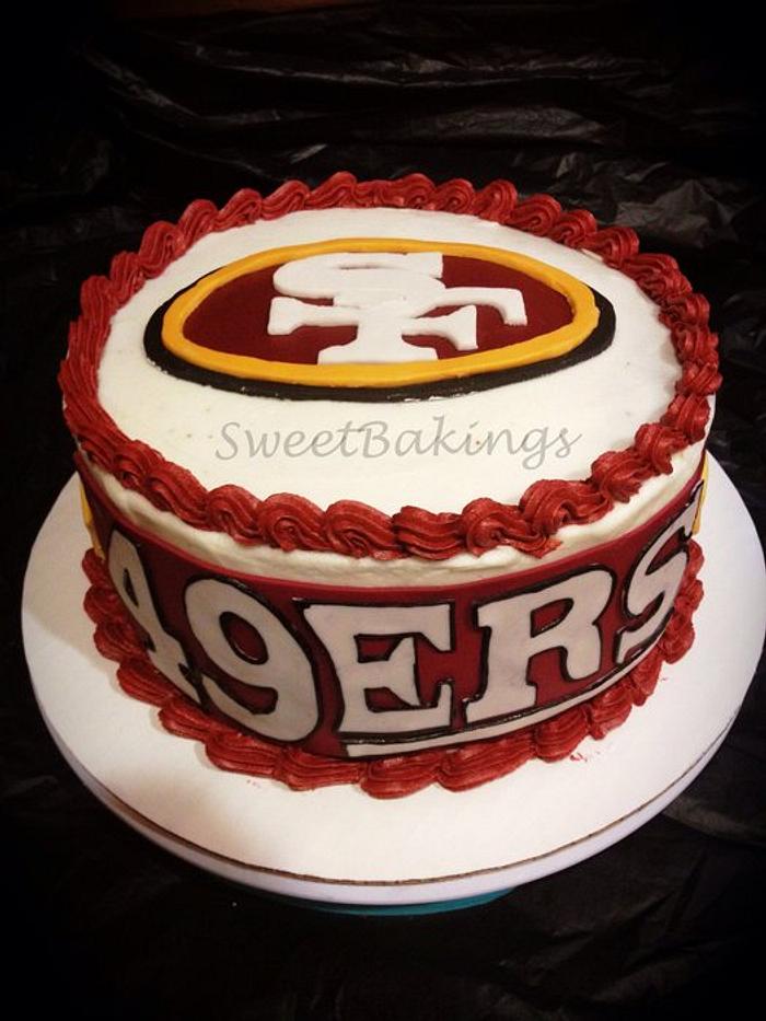 49ers Cake 