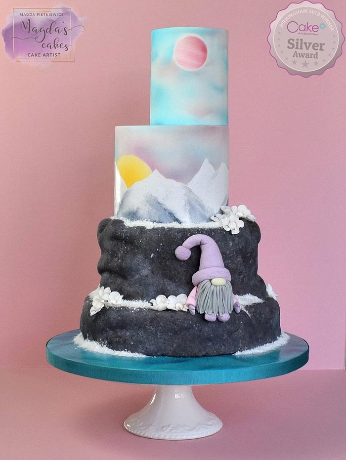 Fantasy Winter Wonderland - Cake International 2018