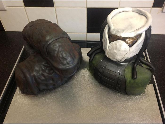 Aliens and predator busts