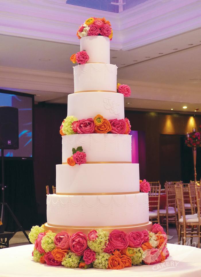 Simrun's wedding cake