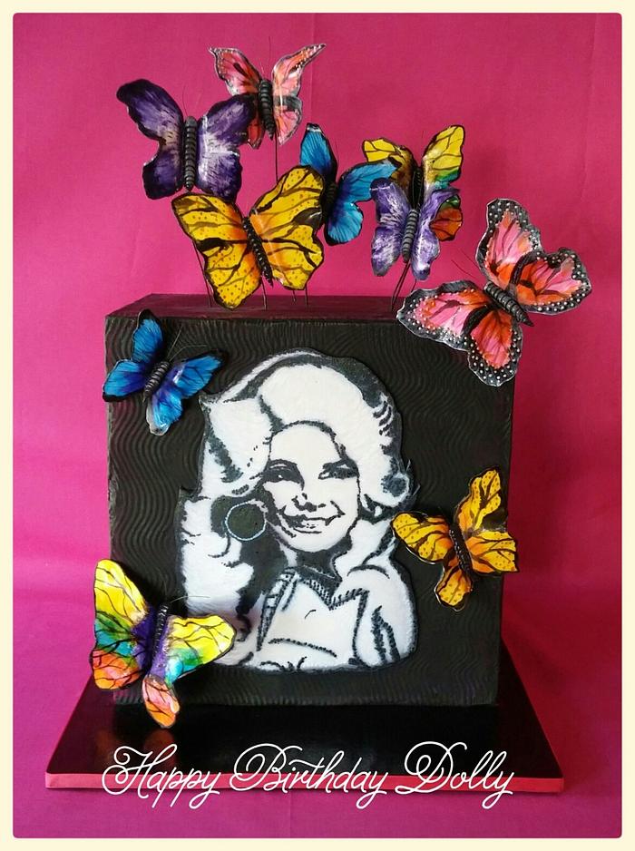 Dolly and her Butterflies