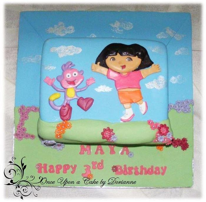 Dora and Boots Celebrate Maya's Birthday