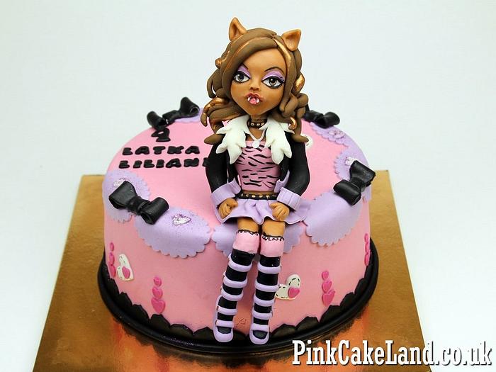 Draculaura Monster High Cake