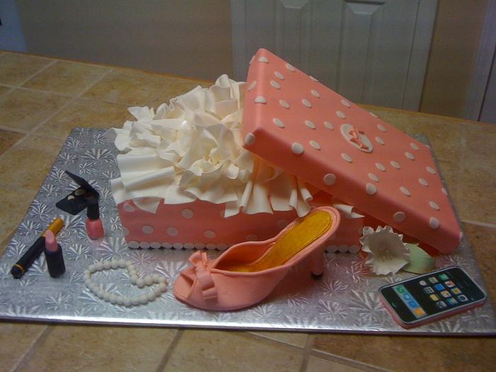 Sweet 18 Birthday cake