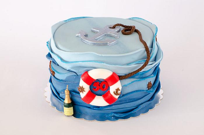 Sailor cake for the 50th anniversary 