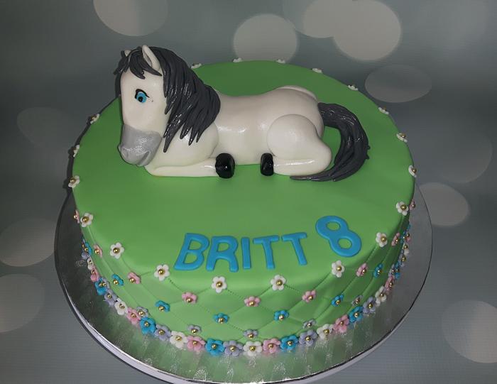 Cake with a Horse.