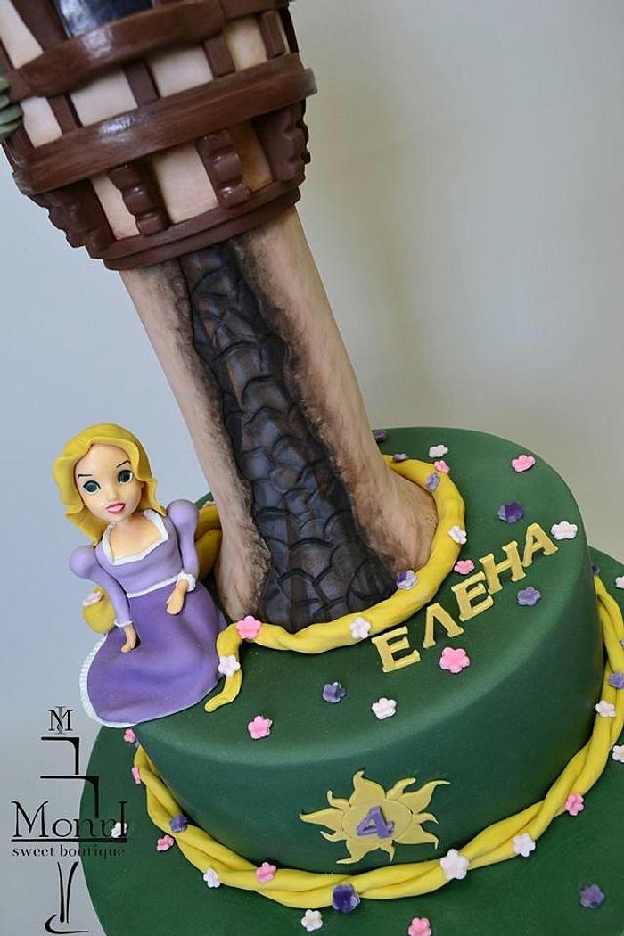 Rapunzel cake