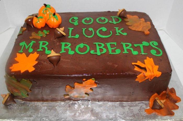 School Teacher Retirement Cake – The Cake Guru