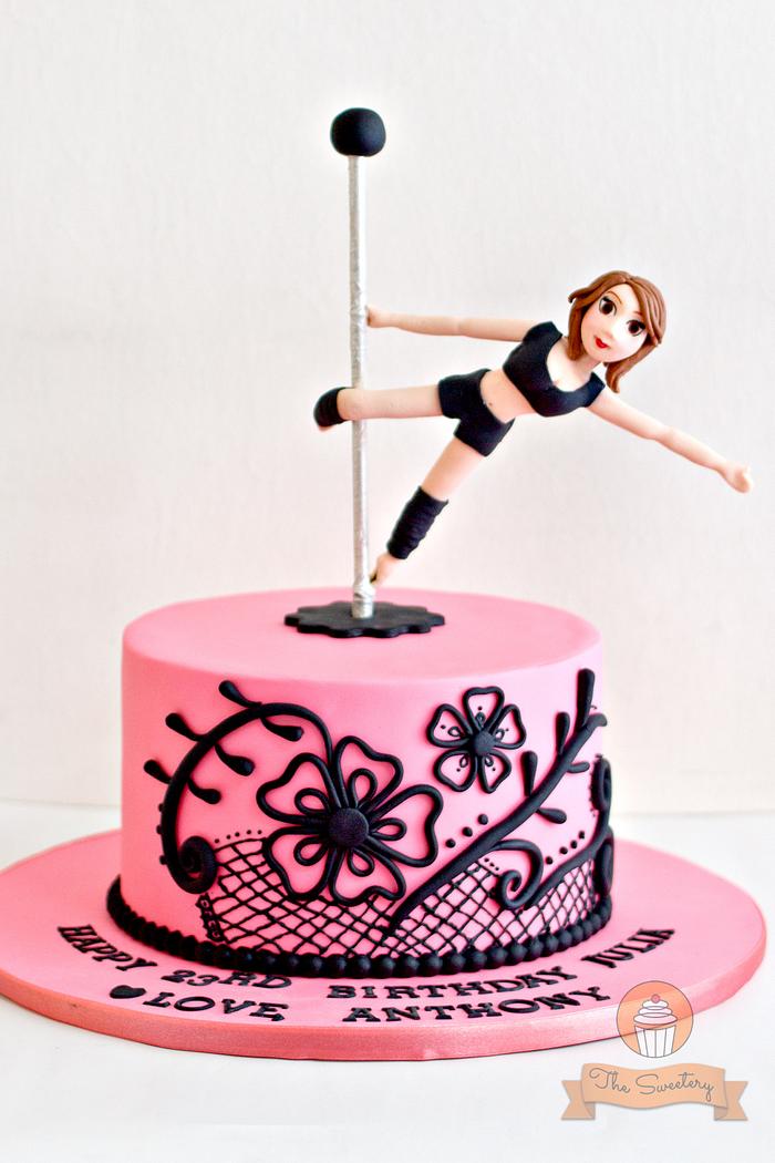 Pole Dancer cake