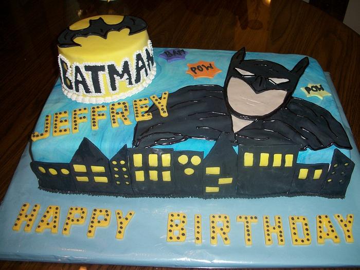 Batman cake Enchanted Cakes on FB