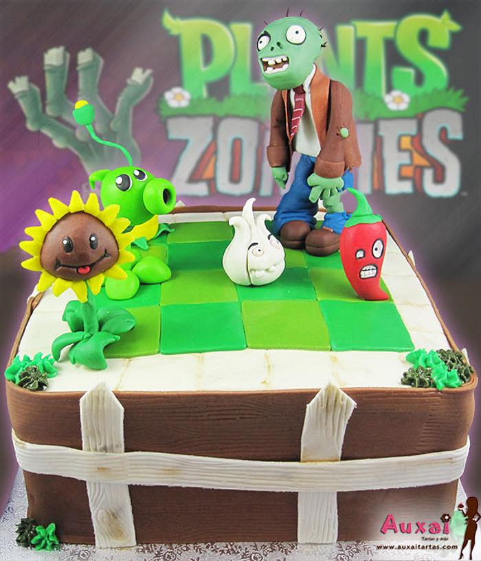 Plants vs Zombies cake
