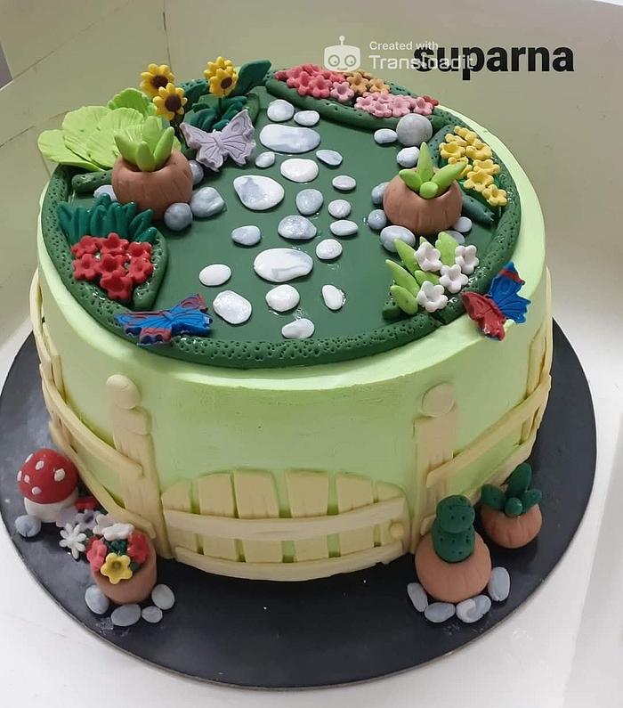 Gardener's cake