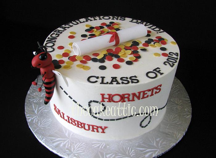 Salisbury High graduation cake