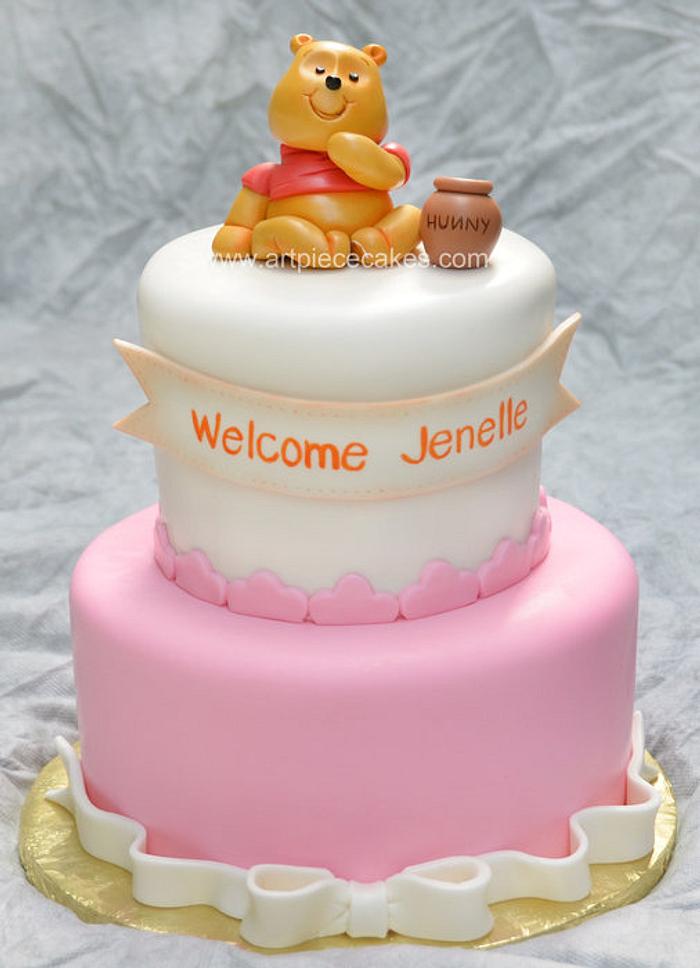 Pooh Inspired Cake