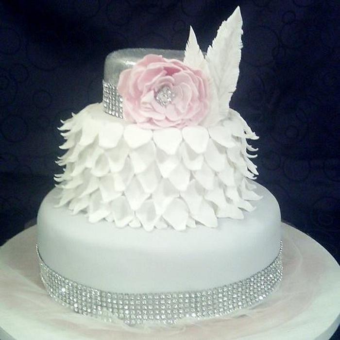 smaller wedding cake